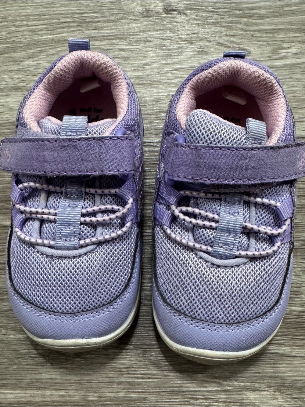 stride Rite purple shoes 5.5 toddler girl